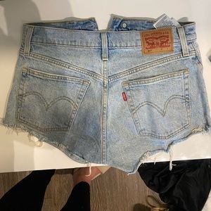 Levi’s 501 Original High Waist denim shorts